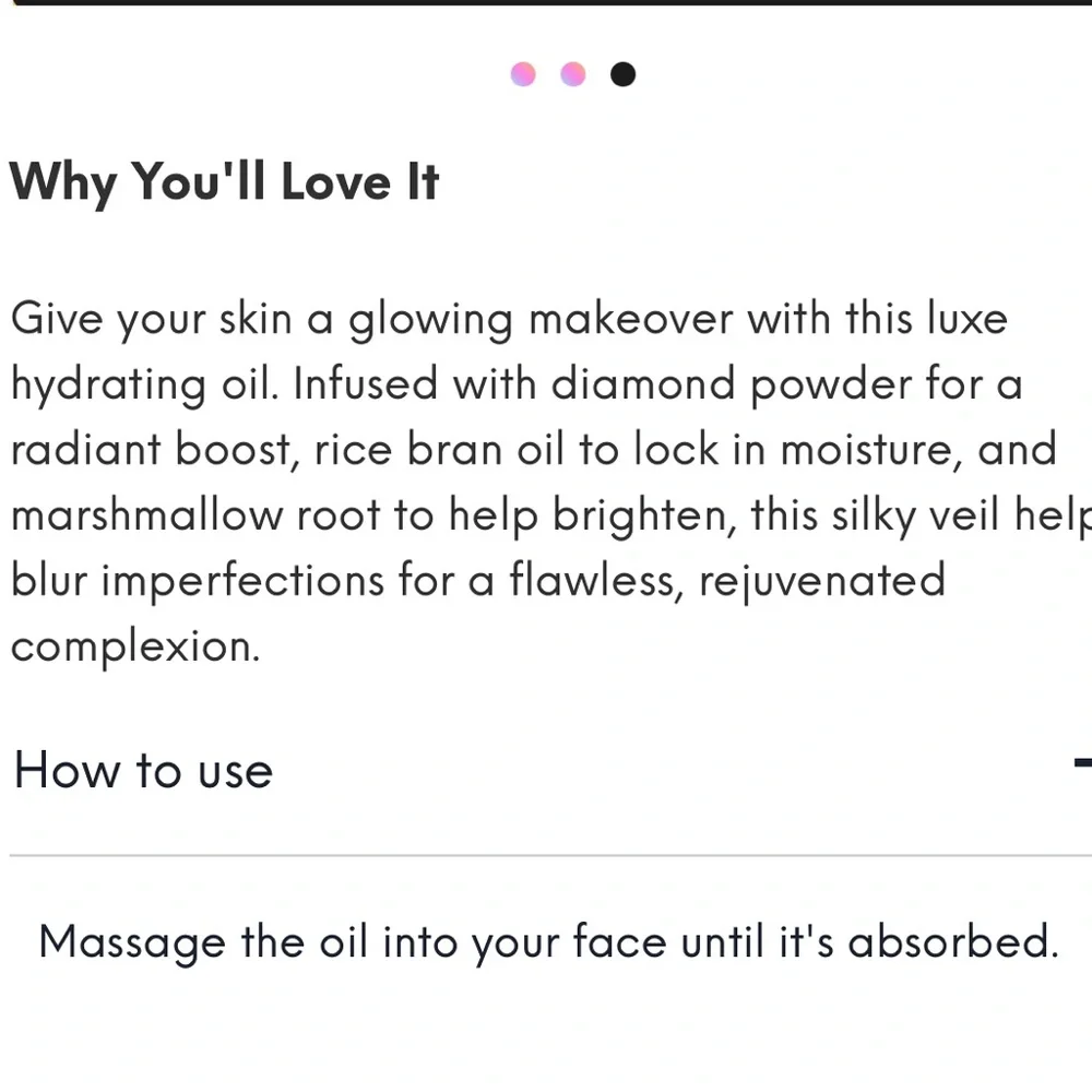 ❗️Rodial Pink Diamond Lifting Oil NWT $75! - Picture 5 of 6